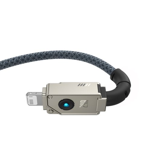 Kabel Baseus Unbreakable USB-IP 2.4A 2m (czarny)