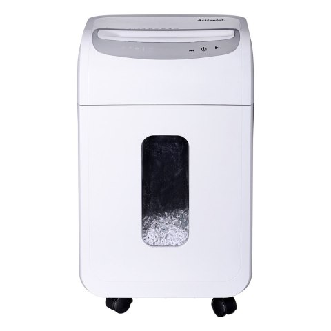 Niszczarka Activejet ASH-1602M, P-5, 28 l, ścinki 2x14 mm, biała Niszczarka Activejet ASH-1602M, P-5, 28 l, ścinki 2x14 mm, biała