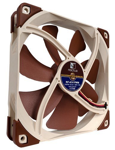 Wentylator NOCTUA 140mm NF-A14 PWM SSO2, AAO Frame Wentylator NOCTUA 140mm NF-A14 PWM SSO2, AAO Frame