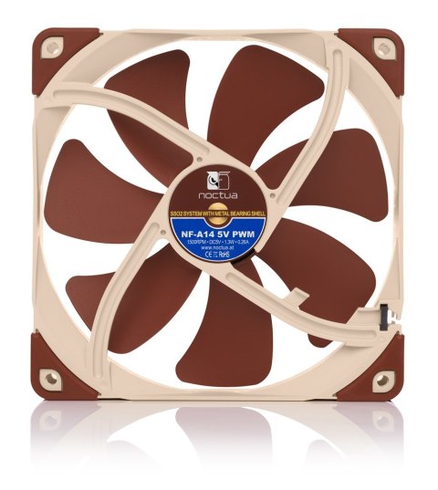 Wentylator NOCTUA 140mm NF-A14 5V PWM Wentylator NOCTUA 140mm NF-A14 5V PWM