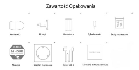 Kamera W-Fi bateryjna 4G Reolink Go Series G340 Kamera W-Fi bateryjna 4G Reolink Go Series G340