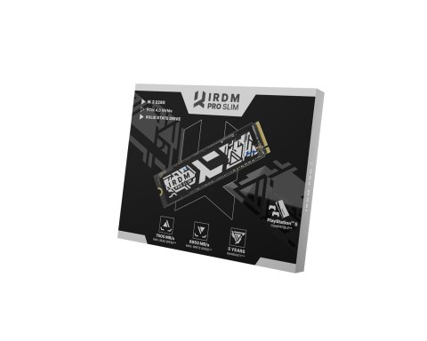 SSD GOODRAM IRDM PRO M.2 SLIM 1TB 2280 PCIe NVMe SSD GOODRAM IRDM PRO M.2 SLIM 1TB 2280 PCIe NVMe