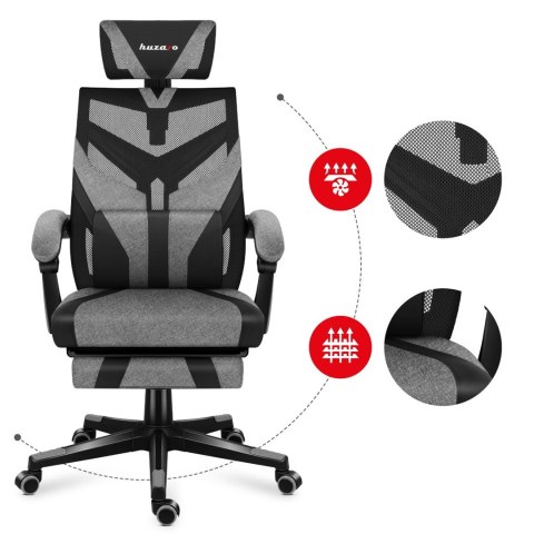 Fotel gamingowy Huzaro Combat 5.0 Grey Fotel gamingowy Huzaro Combat 5.0 Grey