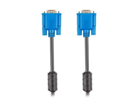 LANBERG KABEL VGA M/M 5M 15PIN FERRYT CZARNY CA-VGAC-10CU-0050-BK LANBERG KABEL VGA M/M 5M 15PIN FERRYT CZARNY CA-VGAC-10CU-0050-BK