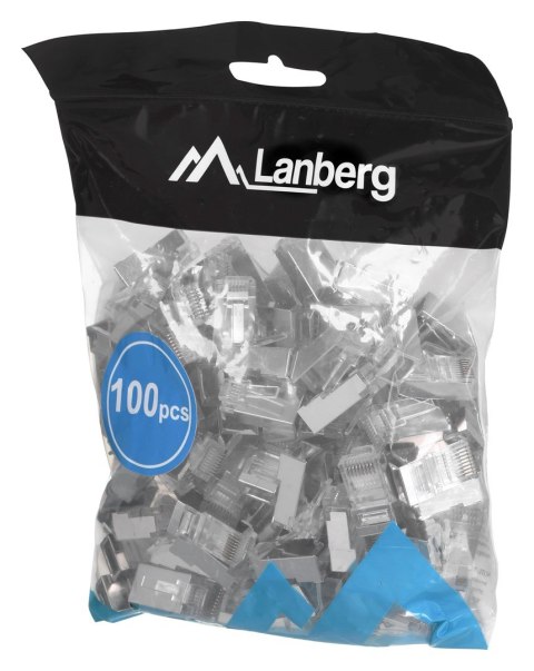 LANBERG WTYK SIECIOWY PRZELOTOWY RJ45 (8P8C) KAT.5E FTP 100 SZT. PLS-5000EZ LANBERG WTYK SIECIOWY PRZELOTOWY RJ45 (8P8C) KAT.5E FTP 100 SZT. PLS-5000EZ