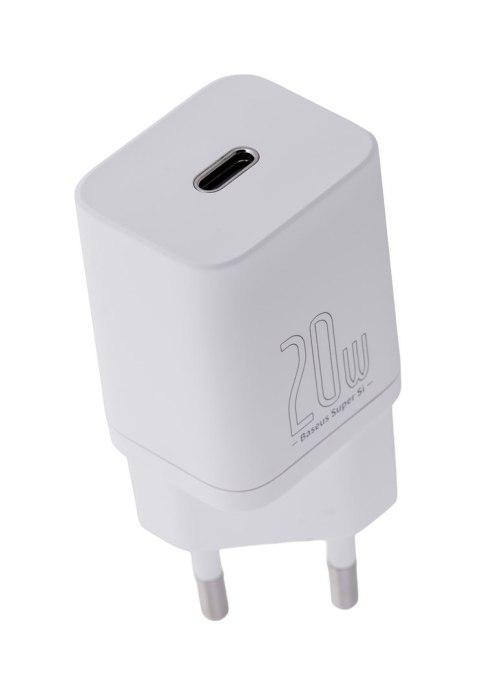 BASEUS ŁADOWARKA SIECIOWA SUPER SI 20W (BIAŁA) BASEUS ŁADOWARKA SIECIOWA SUPER SI 20W (BIAŁA)