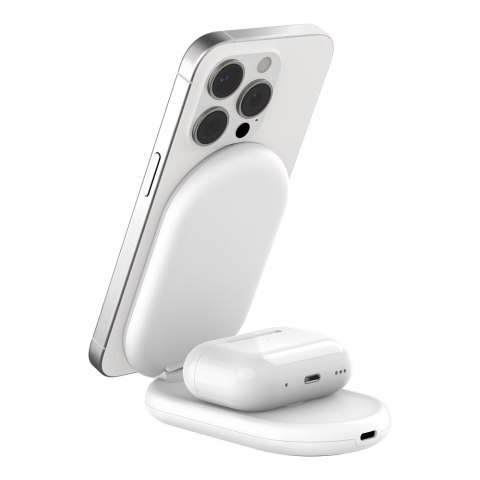 BELKIN ŁADOWARKA MAGSAFE SKŁADANA 2W1 QI2 ZASILACZ CZARNA
