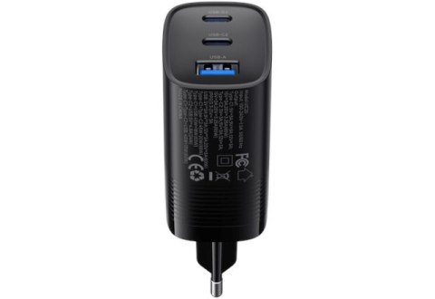 Ładowarka Havit UC20 EU USB-C+USB-C+USB-A (czarny) Ładowarka Havit UC20 EU USB-C+USB-C+USB-A (czarny)