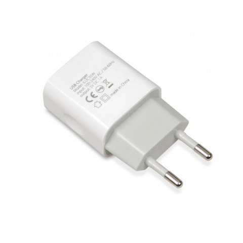 Ładowarka sieciowa IBOX C-35 1A WHITE ILUC35W (USB; kolor biały) Ładowarka sieciowa IBOX C-35 1A WHITE ILUC35W (USB; kolor biały)