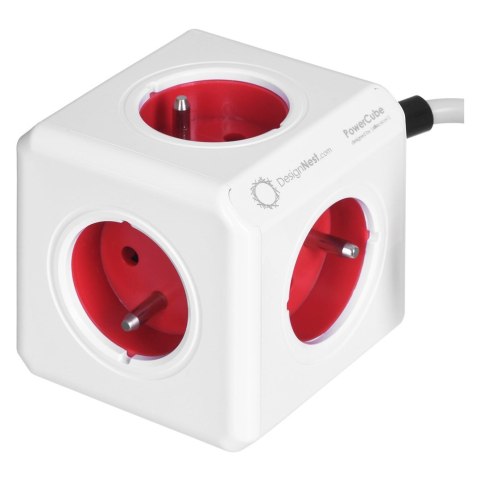 Przedłużacz allocacoc PowerCube Extended 2304/FREXPC (3m; kolor czerwony) Przedłużacz allocacoc PowerCube Extended 2304/FREXPC (3m; kolor czerwony)