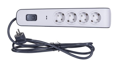 BELKIN LISTWA ZASILAJACA 525J, 4X SCHUKO, 2M, BIAŁA