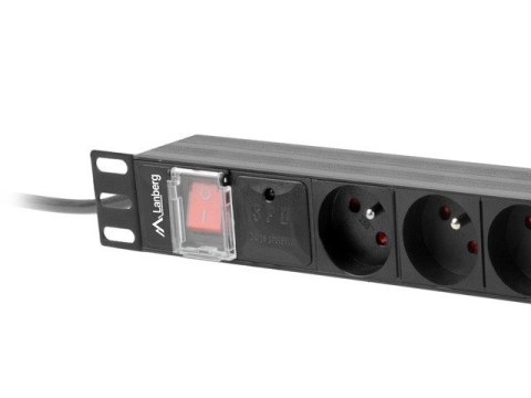 LANBERG LISTWA ZASILAJĄCA RACK PDU PRO 19" (1U, 16A, 7X SHUKO, 2M, CZARNA) PDU-PRO-07F-0200-BK LANBERG LISTWA ZASILAJĄCA RACK PDU PRO 19" (1U, 16A, 7X SHUKO, 2M, CZARNA) PDU-PRO-07F-0200-BK