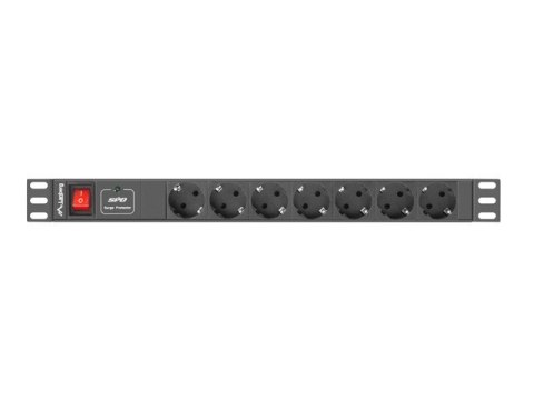 Listwa RACK, zasilająca Lanberg PDU-07F-0200-IEC-BK (7 x UTE; 10 A; 2m; kolor czarny) Listwa RACK, zasilająca Lanberg PDU-07F-0200-IEC-BK (7 x UTE; 10 A; 2m; kolor czarny)
