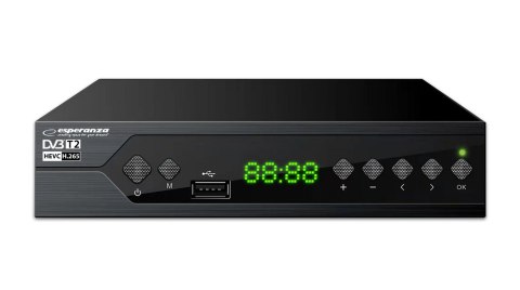 ESPERANZA TUNER DVB-T2 H.265/HEVC EV107R ESPERANZA TUNER DVB-T2 H.265/HEVC EV107R
