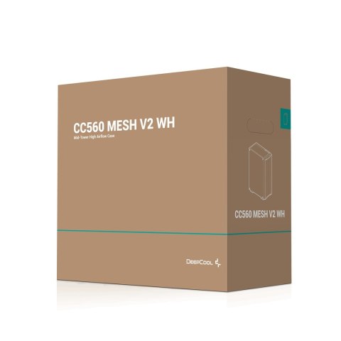 Obudowa DeepCool CC560 MESH WH V2 Obudowa DeepCool CC560 MESH WH V2