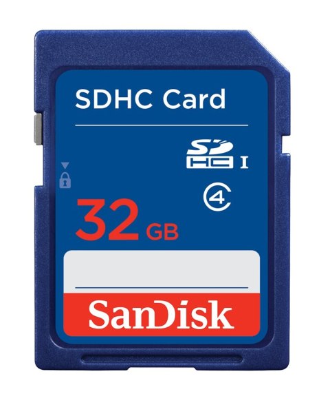 Karta pamięci SanDisk SDSDB-032G-B35 (32GB; Class 4) Karta pamięci SanDisk SDSDB-032G-B35 (32GB; Class 4)