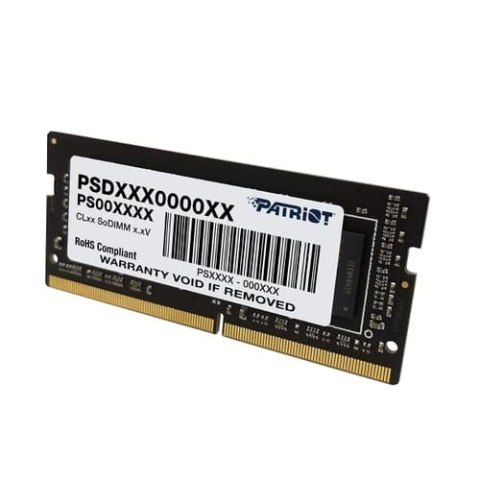 PATRIOT SO-DIMM DDR4 8GB 3200MHz Rank1 PATRIOT SO-DIMM DDR4 8GB 3200MHz Rank1