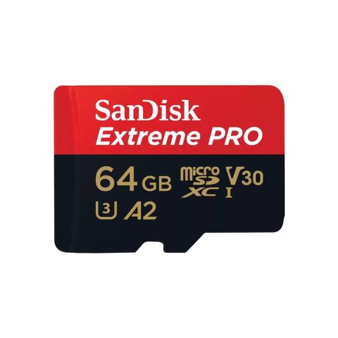 SANDISK EXTREME PRO microSDXC 64GB 200/90 MB/s A2 SANDISK EXTREME PRO microSDXC 64GB 200/90 MB/s A2