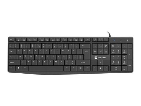 NATEC KLAWIATURA NAUTILUS US SLIM CZARNA NKL-1950 NATEC KLAWIATURA NAUTILUS US SLIM CZARNA NKL-1950