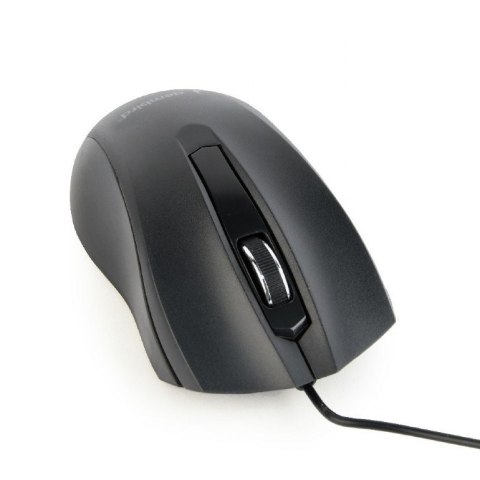 Mysz GEMBIRD MUS-3B-01 (optyczna; 1000 DPI; kolor czarny) Mysz GEMBIRD MUS-3B-01 (optyczna; 1000 DPI; kolor czarny)