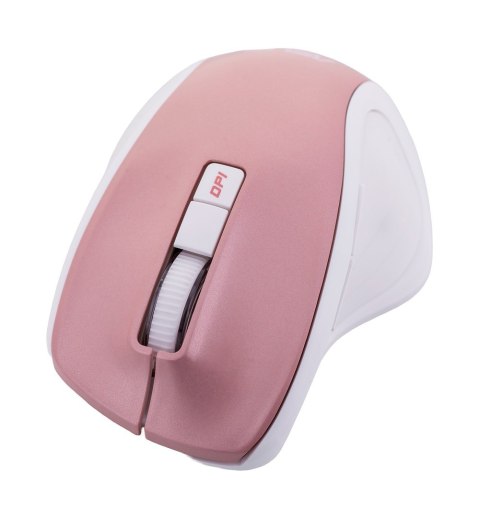 Mysz Asus Silent Wireless Mouse Rose Gold MW202 bezprzewodowa różowo-złota