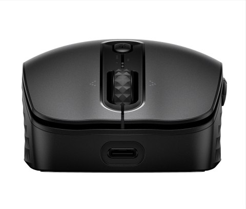 Mysz HP 690 Qi-Charging Rechargeable Wireless Mouse Black bezprzewodowa z akumulatorem czarna 7M1D4AA Mysz HP 690 Qi-Charging Rechargeable Wireless Mouse Black bezprzewodowa z akumulatorem czarna 7M1D4AA