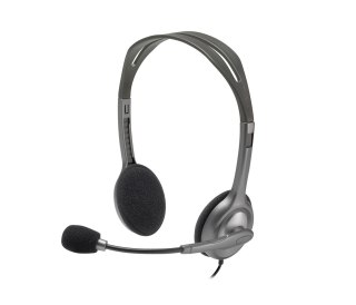 Słuchawki Logitech H110 981-000271 (kolor szary)