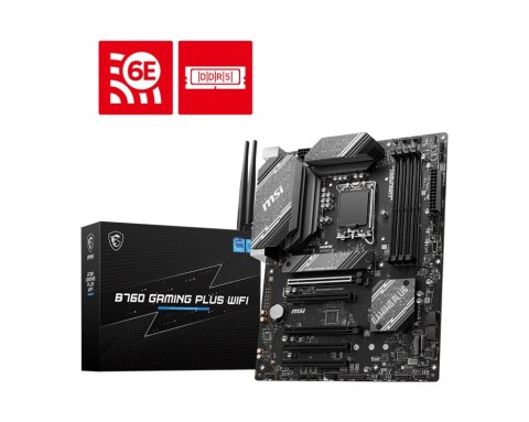 Płyta główna MSI B760 GAMING PLUS WIFI Płyta główna MSI B760 GAMING PLUS WIFI