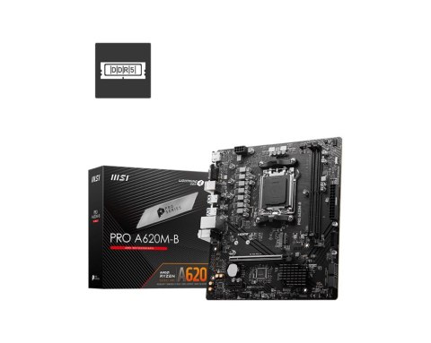 Płyta główna MSI PRO A620M-B Płyta główna MSI PRO A620M-B