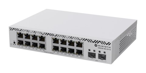 Switch Mikrotik CSS318-16G-2S+IN 18p Managed Gigabit/10G Switch Mikrotik CSS318-16G-2S+IN 18p Managed Gigabit/10G
