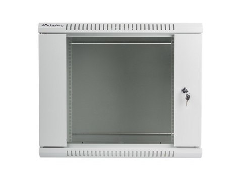 Szafa jednosekcyjna Lanberg WF01-6409-10S (9U; 500mm / 600mm / 450 mm; wisząca; Szklane; 19''; kolor szary) Szafa jednosekcyjna Lanberg WF01-6409-10S (9U; 500mm / 600mm / 450 mm; wisząca; Szklane; 19''; kolor szary)