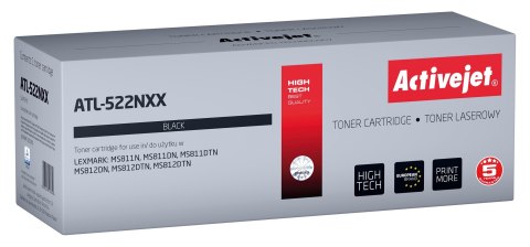 Activejet ATL-522NXX Toner (zamiennik Lexmark 52D2X00 (522X); Supreme; 45000 stron; czarny) Activejet ATL-522NXX Toner (zamiennik Lexmark 52D2X00 (522X); Supreme; 45000 stron; czarny)