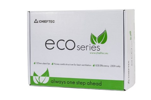 Zasilacz Chieftec ECO GPE-700S (700 W; Aktywne) Zasilacz Chieftec ECO GPE-700S (700 W; Aktywne)