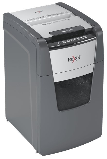 Rexel Niszczarka Optimum AutoFeed+ 130X, (P-4), 130 kartek, 44 l kosz Rexel Niszczarka Optimum AutoFeed+ 130X, (P-4), 130 kartek, 44 l kosz