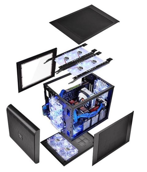 Obudowa Thermaltake Core V21 CA-1D5-00S1WN-00 (Micro ATX, Mini ITX; kolor czarny) Obudowa Thermaltake Core V21 CA-1D5-00S1WN-00 (Micro ATX, Mini ITX; kolor czarny)