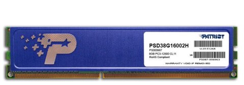 PATRIOT DDR3 8GB SIGNATURE 1600MHz CL11 PATRIOT DDR3 8GB SIGNATURE 1600MHz CL11