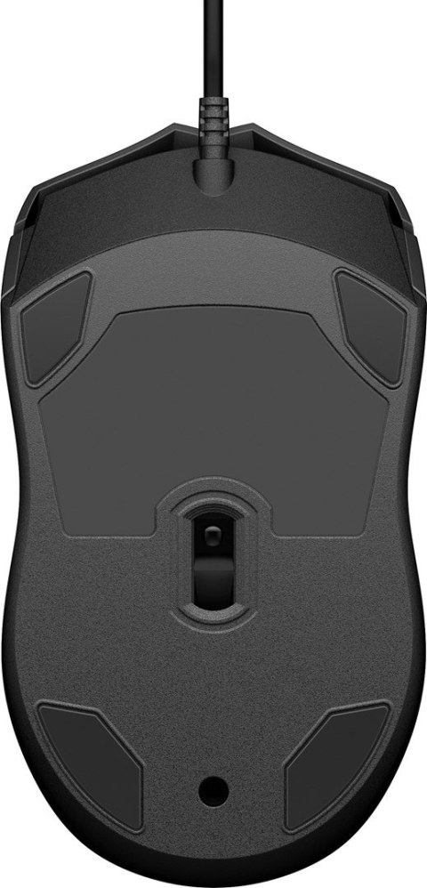 Mysz HP Wired Mouse 100 przewodowa czarna 6VY96AA Mysz HP Wired Mouse 100 przewodowa czarna 6VY96AA