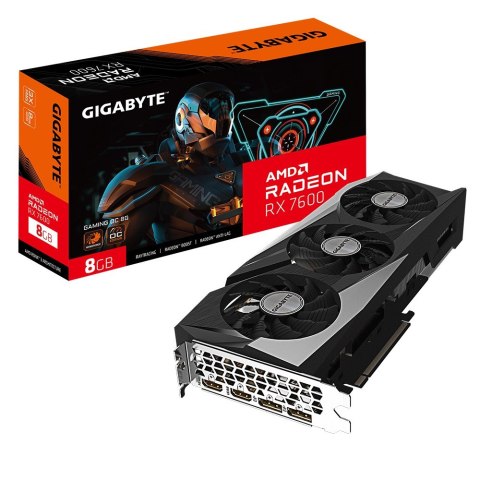 Karta graficzna Gigabyte Radeon RX 7600 GAMING OC 8GB GDDR6 Karta graficzna Gigabyte Radeon RX 7600 GAMING OC 8GB GDDR6