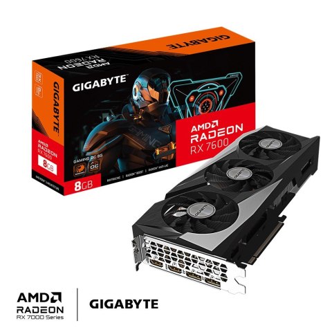 Karta graficzna Gigabyte Radeon RX 7600 GAMING OC 8GB GDDR6 Karta graficzna Gigabyte Radeon RX 7600 GAMING OC 8GB GDDR6