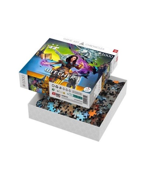 Puzzle Good Loot Gaming 1000 Game Art Chronicles The Witcher Yennefer & Salvador Dali Puzzle Good Loot Gaming 1000 Game Art Chronicles The Witcher Yennefer & Salvador Dali