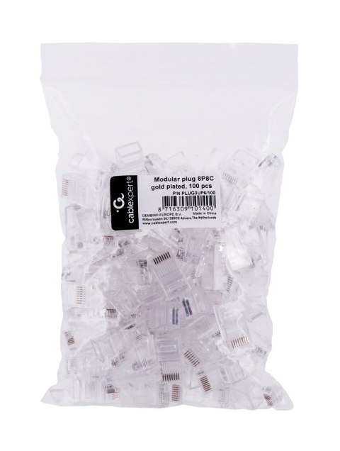 GEMBIRD WTYK RJ45 (100 SZTUK) KAT. 5E, UTP, 8P8C GEMBIRD WTYK RJ45 (100 SZTUK) KAT. 5E, UTP, 8P8C