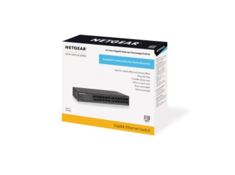 Switch Netgear GS324-200EUS 24p Unmanaged Gigabit Switch Netgear GS324-200EUS 24p Unmanaged Gigabit