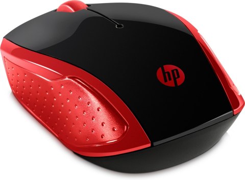 Mysz HP Wireless Mouse 200 Empress Red bezprzewodowa czerwono-czarna 2HU82AA Mysz HP Wireless Mouse 200 Empress Red bezprzewodowa czerwono-czarna 2HU82AA