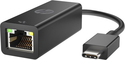 Przejściówka HP USB-C to RJ45 Adapter G2 czarna 4Z534AA Przejściówka HP USB-C to RJ45 Adapter G2 czarna 4Z534AA