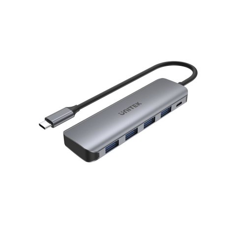 UNITEK HUB USB-C 4XUSB 3.1 GEN1, MICROUSB, H1107A UNITEK HUB USB-C 4XUSB 3.1 GEN1, MICROUSB, H1107A