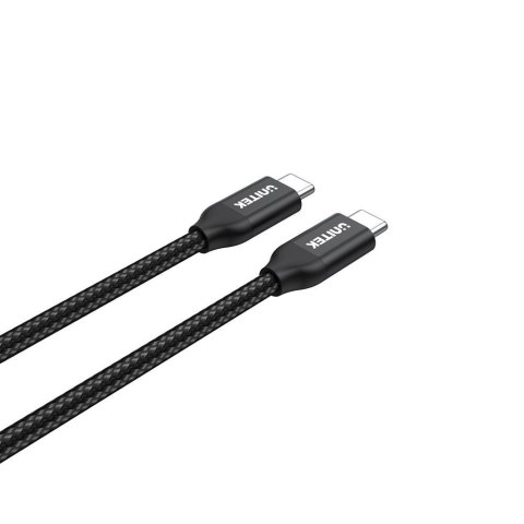 UNITEK KABEL USB-C - USB-C, PD 100W, C14059BK UNITEK KABEL USB-C - USB-C, PD 100W, C14059BK