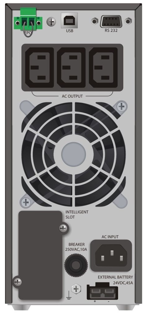 Zasilacz UPS POWER WALKER VFI 1000 TGS (TWR; 1000VA) Zasilacz UPS POWER WALKER VFI 1000 TGS (TWR; 1000VA)