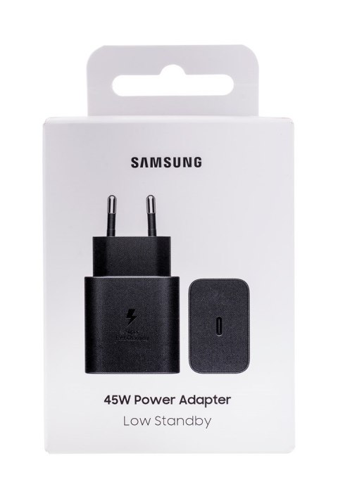 Samsung Common 45W Power Adapter (TA only, W/O Cable), Black Samsung Common 45W Power Adapter (TA only, W/O Cable), Black