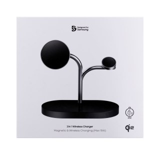 Samsung Universal Wireless Charger (3-in-1), Black