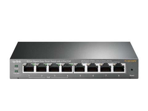 Switch TP-LINK TL-SG108PE (8x 10/100/1000Mbps) Switch TP-LINK TL-SG108PE (8x 10/100/1000Mbps)